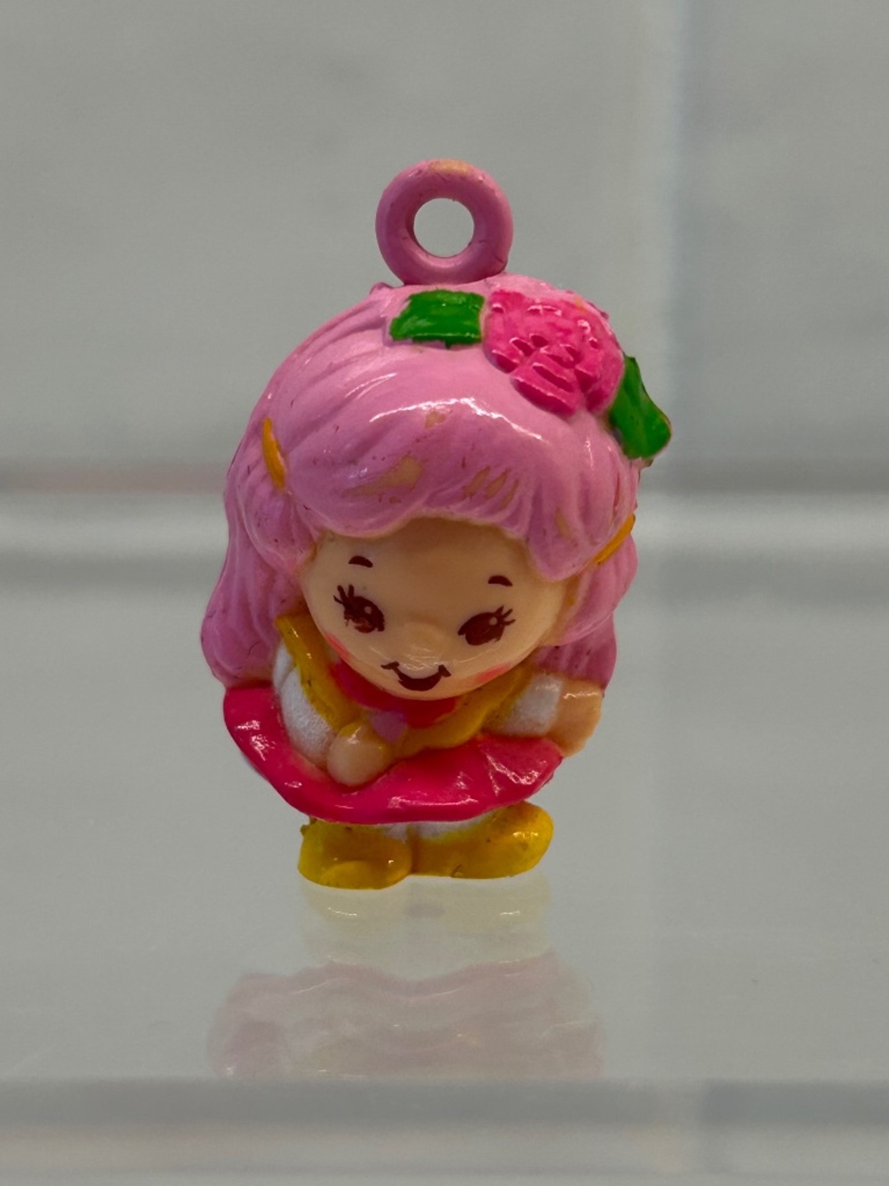Vintage 80s Hasbro Charmkins Hunny Bunch Charm Figure (DVS)
